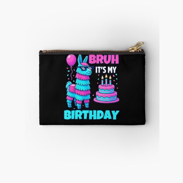 Item preview, Bruh It’s My Birthday Funny Llama Piñata  designed and sold by FGTV2021.