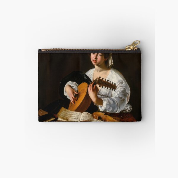 Item preview, Caravaggio Lute Player Baroque Music Painting Fine Art designed and sold by TheSoulOfArt.