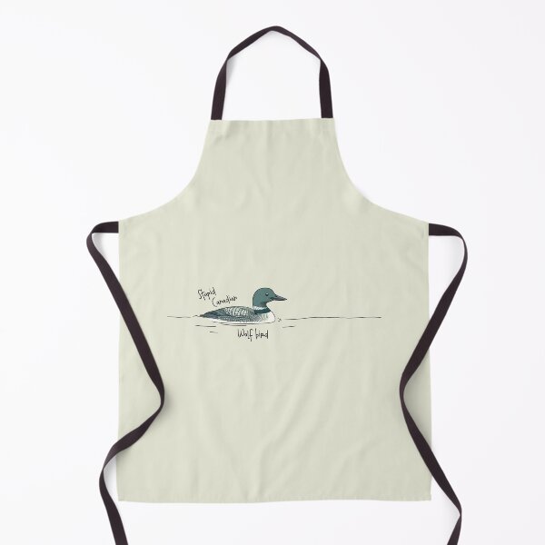 Item preview, Stupid Canadian Wolf Bird Funny Loon for Hockey Fans LGBT Game Day Hockey Romance designed and sold by Kovav.