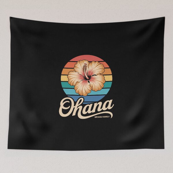Item preview, Hawaiian Ohana Means Family Summer Beach designed and sold by IdunayaStore.