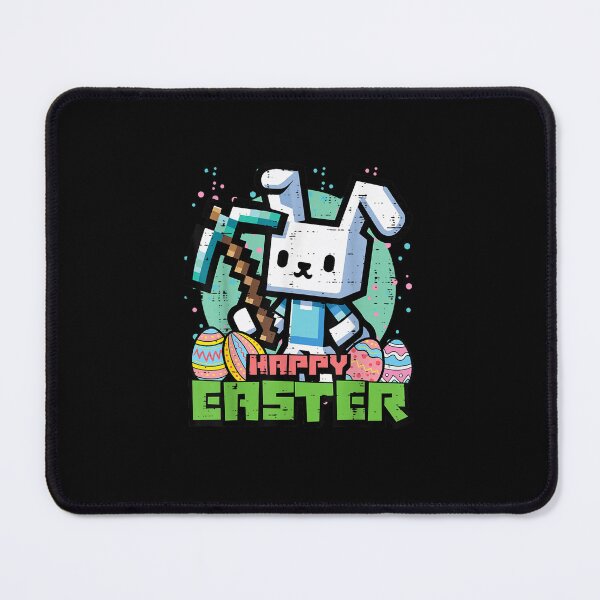 Item preview, Happy Easter Bunny Pixel Game Gaming Gamer Boys Kids Men designed and sold by MatherFisher.