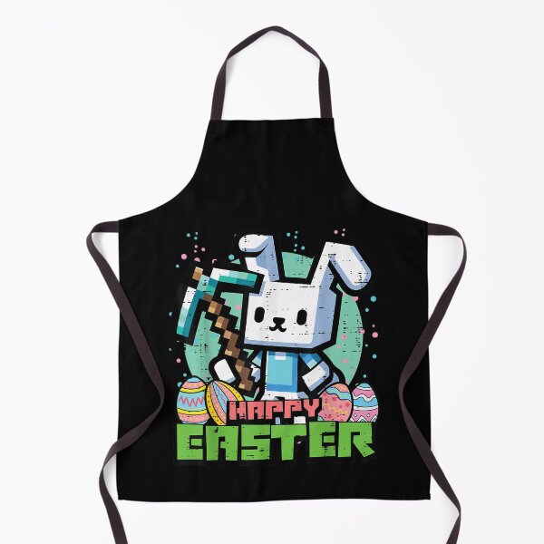 Item preview, Happy Easter Bunny Pixel Game Gaming Gamer Boys Kids Men designed and sold by MatherFisher.