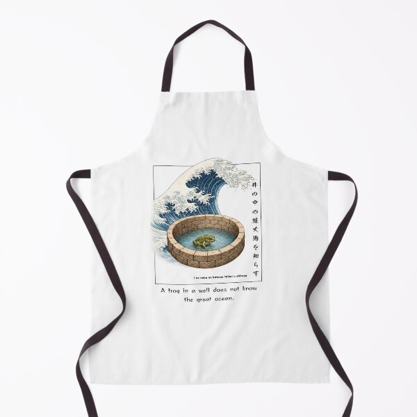 Item preview, Kanji Frog Design Japanese Text Aesthetic designed and sold by Nami Print.