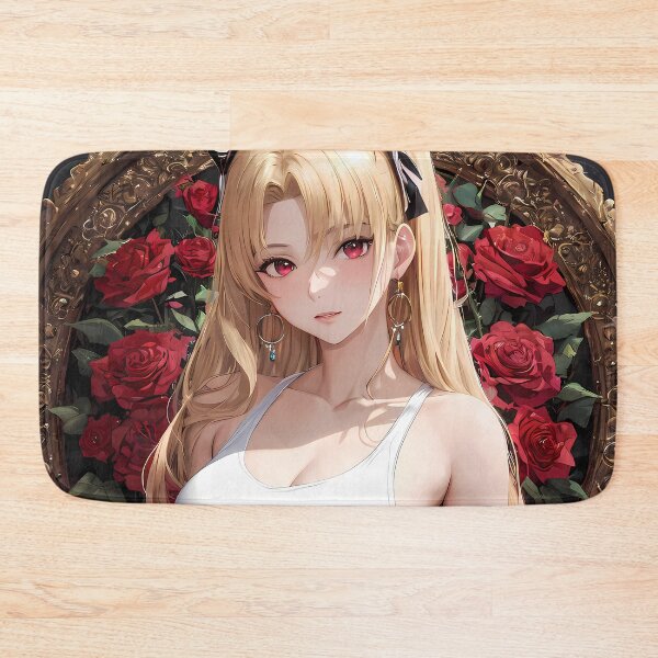 Item preview, Serene Space Ereshkigal Fate Grand Order Anime Girl Waifu White Rose Fantasy designed and sold by 108Recordings.