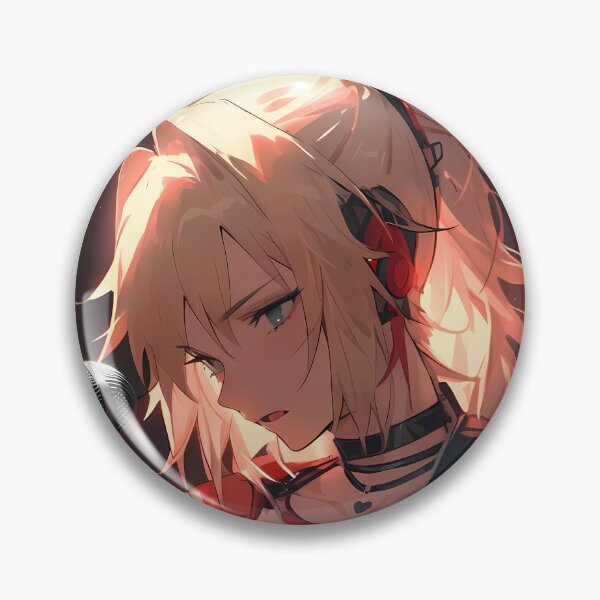 Item preview, Passionate Mordred Fate Grand Order Red Saber Rock Concert Anime Girl Waifu Energy designed and sold by 108Recordings.