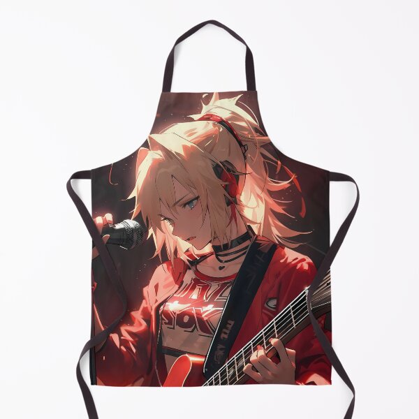 Item preview, Passionate Mordred Fate Grand Order Red Saber Rock Concert Anime Girl Waifu Energy designed and sold by 108Recordings.