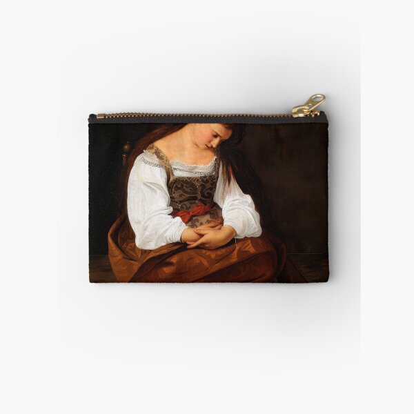 Item preview, Caravaggio Penitent Magdalene Baroque Religious Painting Fine Art designed and sold by TheSoulOfArt.