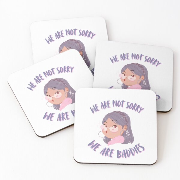 Item preview, We are not sorry because we are baddies  designed and sold by Meenova Art.