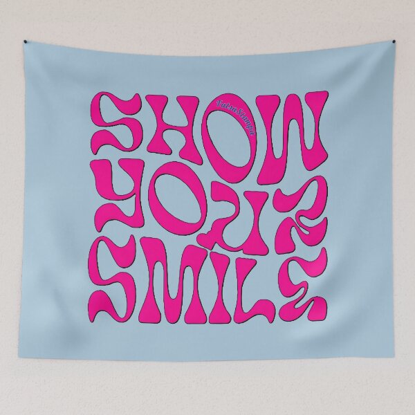 Item preview, Show Your Smile abstract graphic  designed and sold by FatsaStampa.