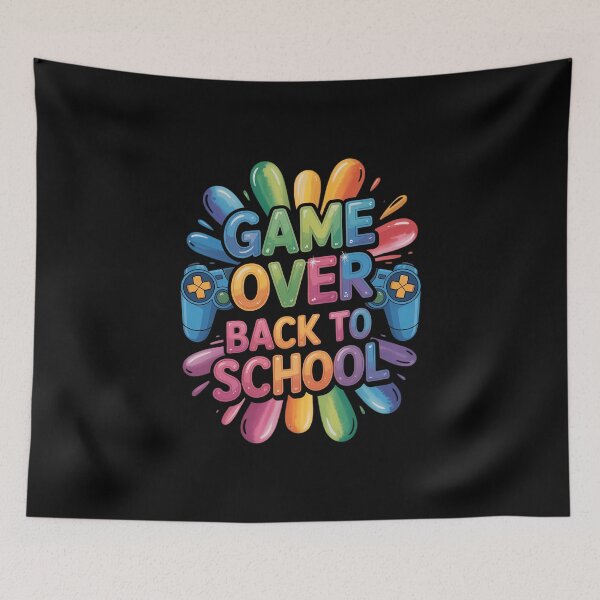 Item preview, Game Over Back To School  designed and sold by FaithAbbott.