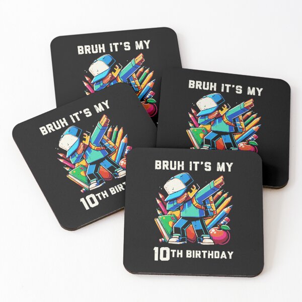 Item preview, Bruh It’s My 10th Birthday Pixel Dab Gamer  designed and sold by FGTV2021.