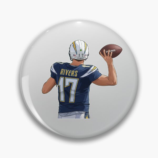 Item preview, Philip Rivers #17 Throwing Back View designed and sold by EndZoneEmporium.