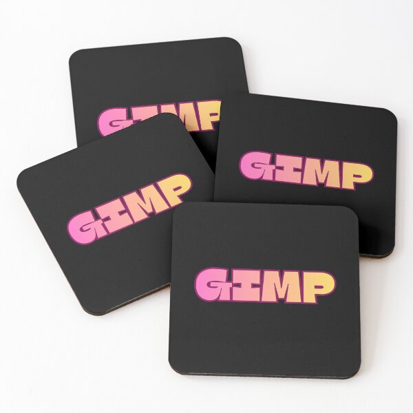 Item preview, Gimp - bold neon text tee designed and sold by TeeHeeRiot.