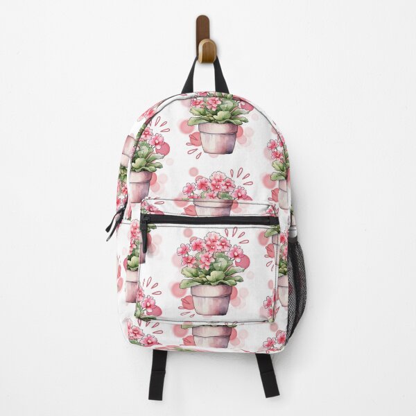 Item preview, Pink Flowers in a Pot - Flower Illustration designed and sold by iamKRUK.