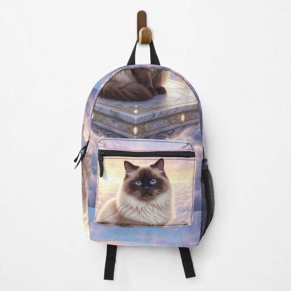Item preview, Himalayan Cat on a Floating Marble Platform Above the Clouds designed and sold by Jaani-T.