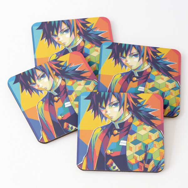 Item preview, Giyu Tomioka Wpap Pop Art designed and sold by sandrahofer-art.