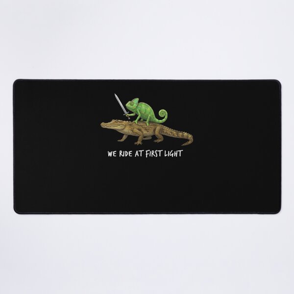 Item preview, We Ride at First Light Funny Chameleon Crocodile Animal Lover designed and sold by TerryConnells.