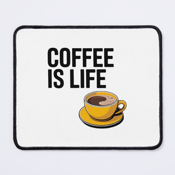 Item preview, Coffee Is Life cappuccino Espresso Coffee designed and sold by FaithAbbott.