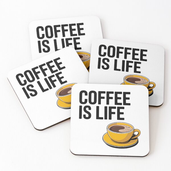 Item preview, Coffee Is Life cappuccino Espresso Coffee designed and sold by FaithAbbott.