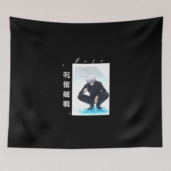 Item preview, Blindfolded White‑Haired Anime Sorcerer designed and sold by vistalyn.