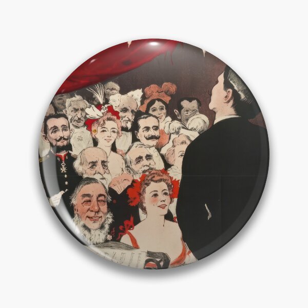 Item preview, Vintage Paris Cabaret Poster Belle Époque Theater Scene designed and sold by TheSoulOfArt.