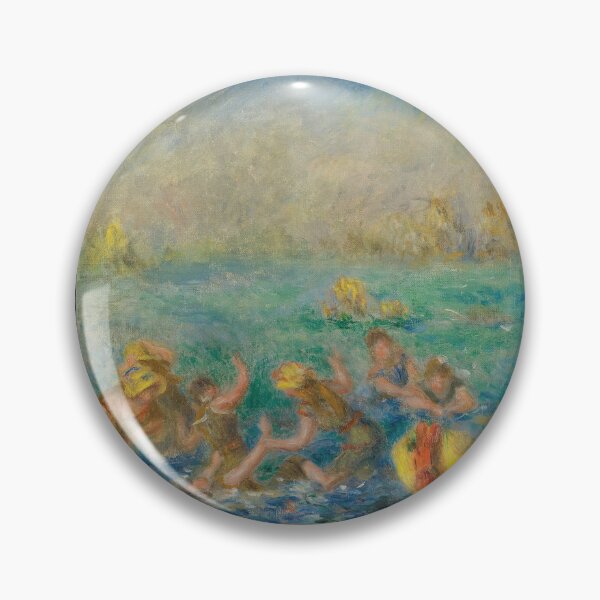 Item preview, Baigneuses by Pierre-Auguste Renoir: Impressionist Seaside Fine Art Poster designed and sold by artofuniverse.