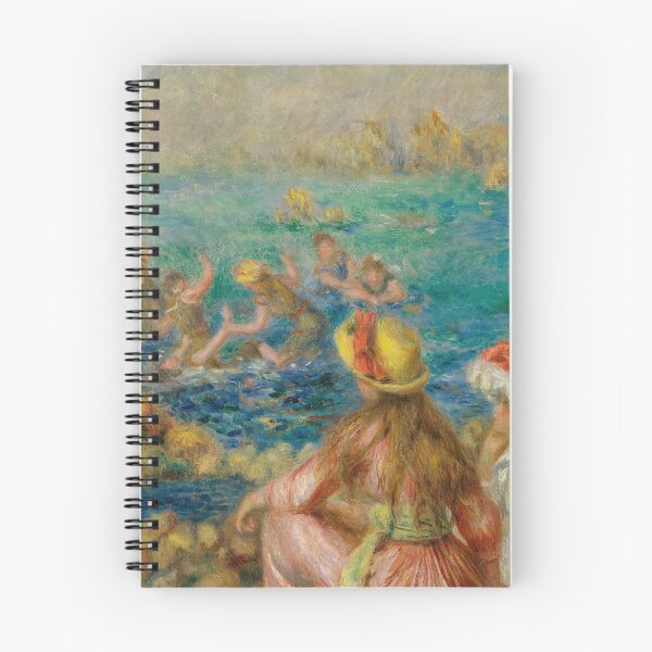 Item preview, Baigneuses by Pierre-Auguste Renoir: Impressionist Seaside Fine Art Poster designed and sold by artofuniverse.