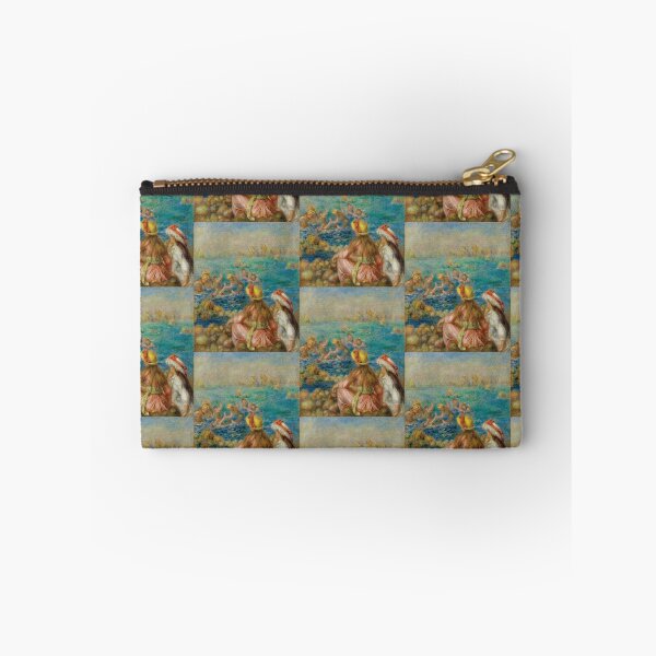 Item preview, Baigneuses by Pierre-Auguste Renoir: Impressionist Seaside Fine Art Poster designed and sold by artofuniverse.