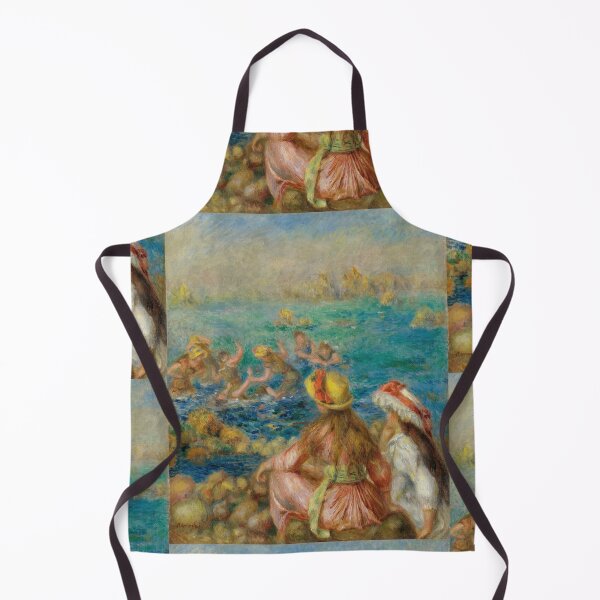 Item preview, Baigneuses by Pierre-Auguste Renoir: Impressionist Seaside Fine Art Poster designed and sold by artofuniverse.