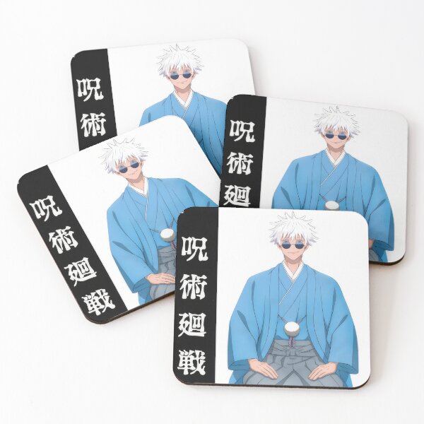 Item preview, Blindfolded White‑Haired Anime Sorcerer designed and sold by vistalyn.