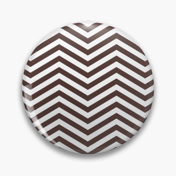 Item preview, White And Chocolate Chevron Zigzag Pattern designed and sold by pattern-archive.