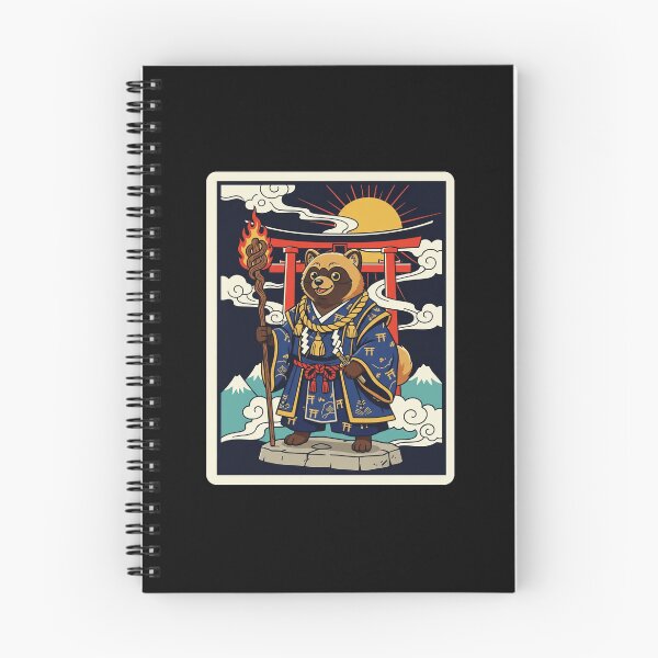 Item preview, Tanuki Samurai Japanese Style Warrior Illustration designed and sold by JordynLadukeg65.
