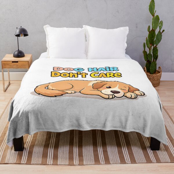 Item preview, Dog Hair Don’t Care – Funny Cute Dog Lover T-Shirt designed and sold by Kavya Art.