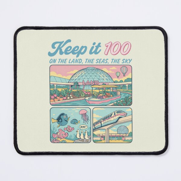 Item preview, Epcot Keep It 100 Retro The Land Matching Family Vacation designed and sold by Kovav.