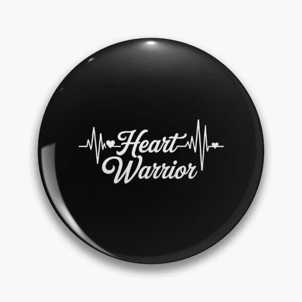 Item preview, Heart Warrior Heartbeat American Heart Disease Awareness designed and sold by FaithAbbott.