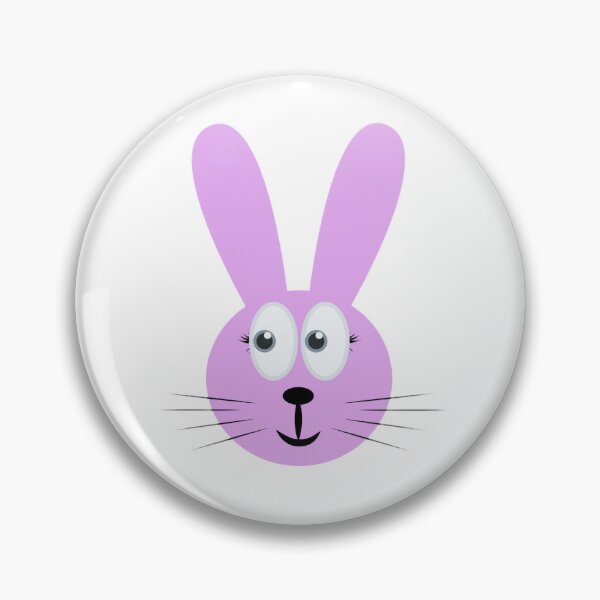 Item preview, Purple Easter bunny rabbit with eyelashes  designed and sold by Beautyqueens Beautys.