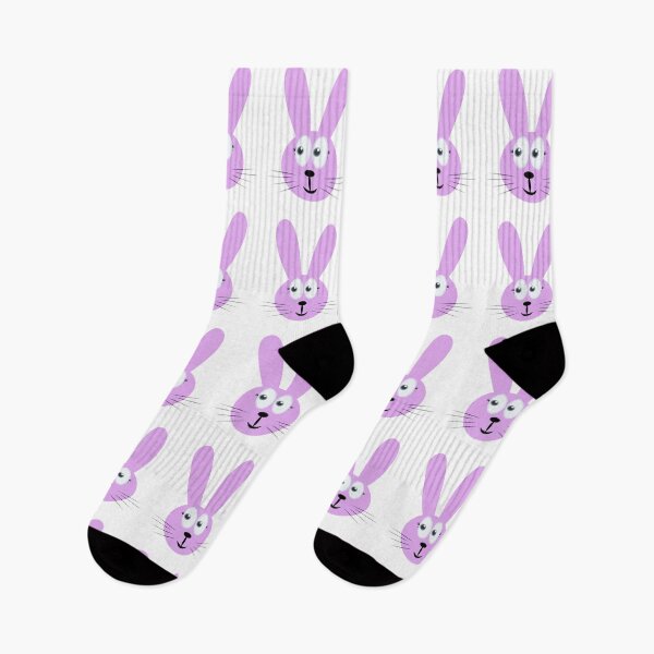 Item preview, Purple Easter bunny rabbit with eyelashes  designed and sold by Beautyqueens Beautys.