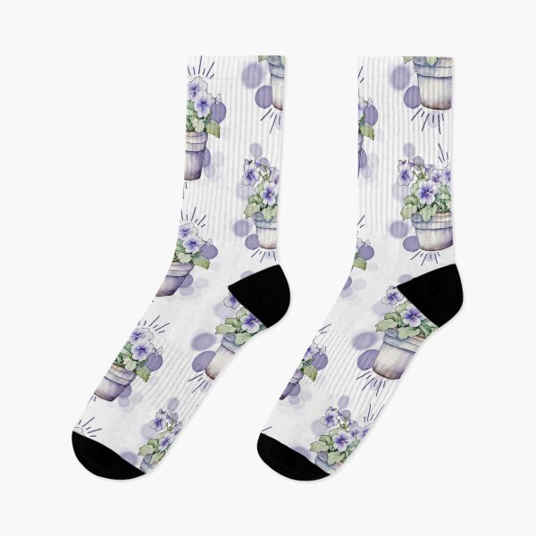 Item preview, Blue Flowers in a Pot - Flowers Illustration designed and sold by iamKRUK.