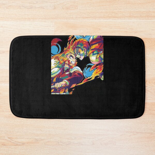 Item preview, Rengoku x Akaza Demon Slayer Pop Art designed and sold by sandrahofer-art.