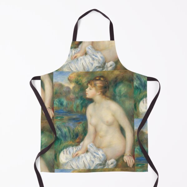 Item preview, Bather by Pierre-Auguste Renoir: Romantic Impressionist Nude Wall Art Print designed and sold by artofuniverse.