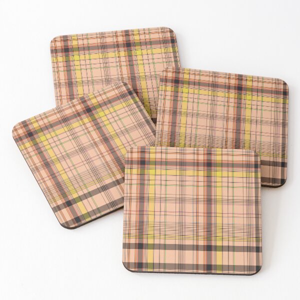 Item preview, Beige Plaid Tartan Pattern Seamless Vintage Textile Design designed and sold by drtalha.