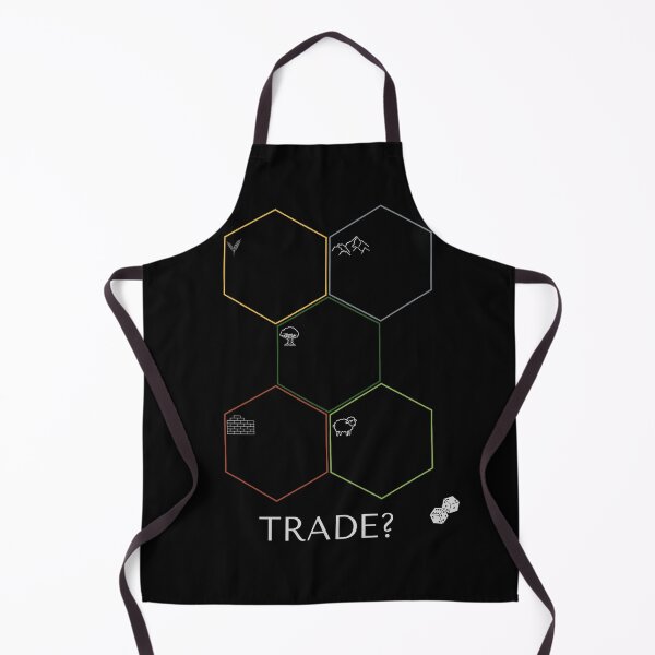 Item preview, Minimalist Resource Map Hexagon Gaming Design designed and sold by Protocol Zero.