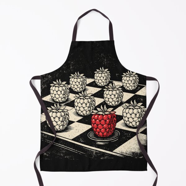 Item preview, Red Raspberry, White & Black designed and sold by VINTAGEPUNTEES.