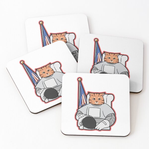Item preview, NASA Astronaut Cat Space Explorer designed and sold by nouelnb.