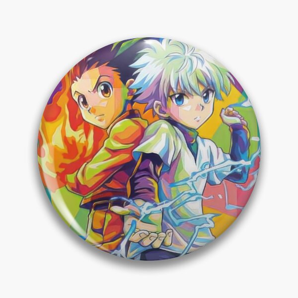 Item preview, Gon Freecss x Killua Zoldyck Pop Art designed and sold by sandrahofer-art.
