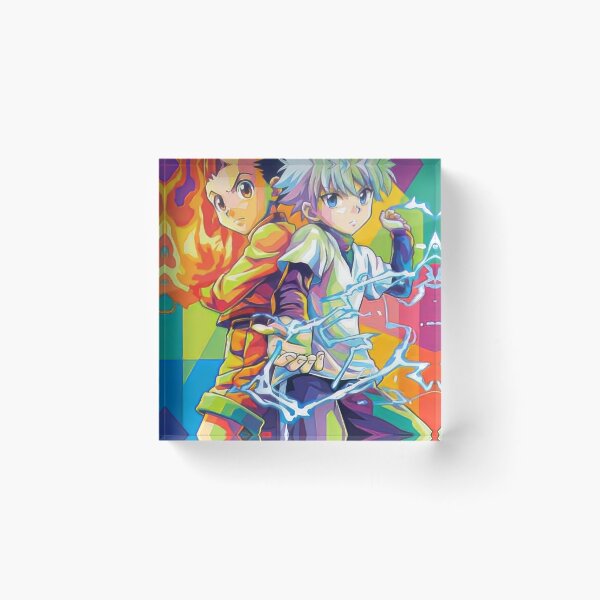 Item preview, Gon Freecss x Killua Zoldyck Pop Art designed and sold by sandrahofer-art.