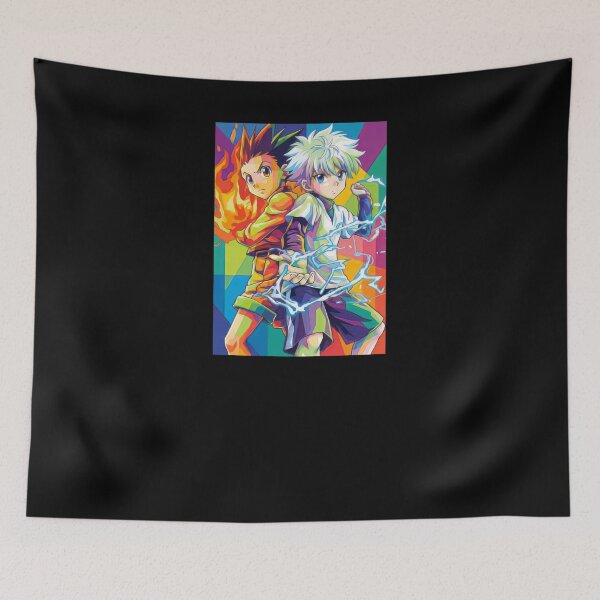 Item preview, Gon Freecss x Killua Zoldyck Pop Art designed and sold by sandrahofer-art.