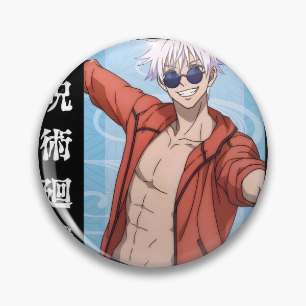 Item preview, Blindfolded White‑Haired Anime Sorcerer designed and sold by vistalyn.