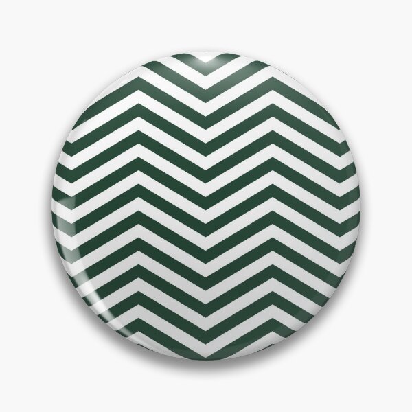 Item preview, White And Forest Green Chevron Zigzag Pattern designed and sold by pattern-archive.