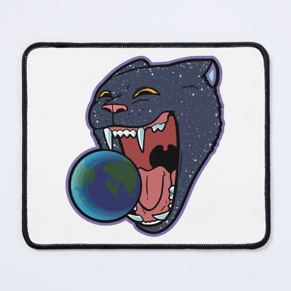 Item preview, Cosmic Panther Swallowing Planet Earth designed and sold by nouelnb.
